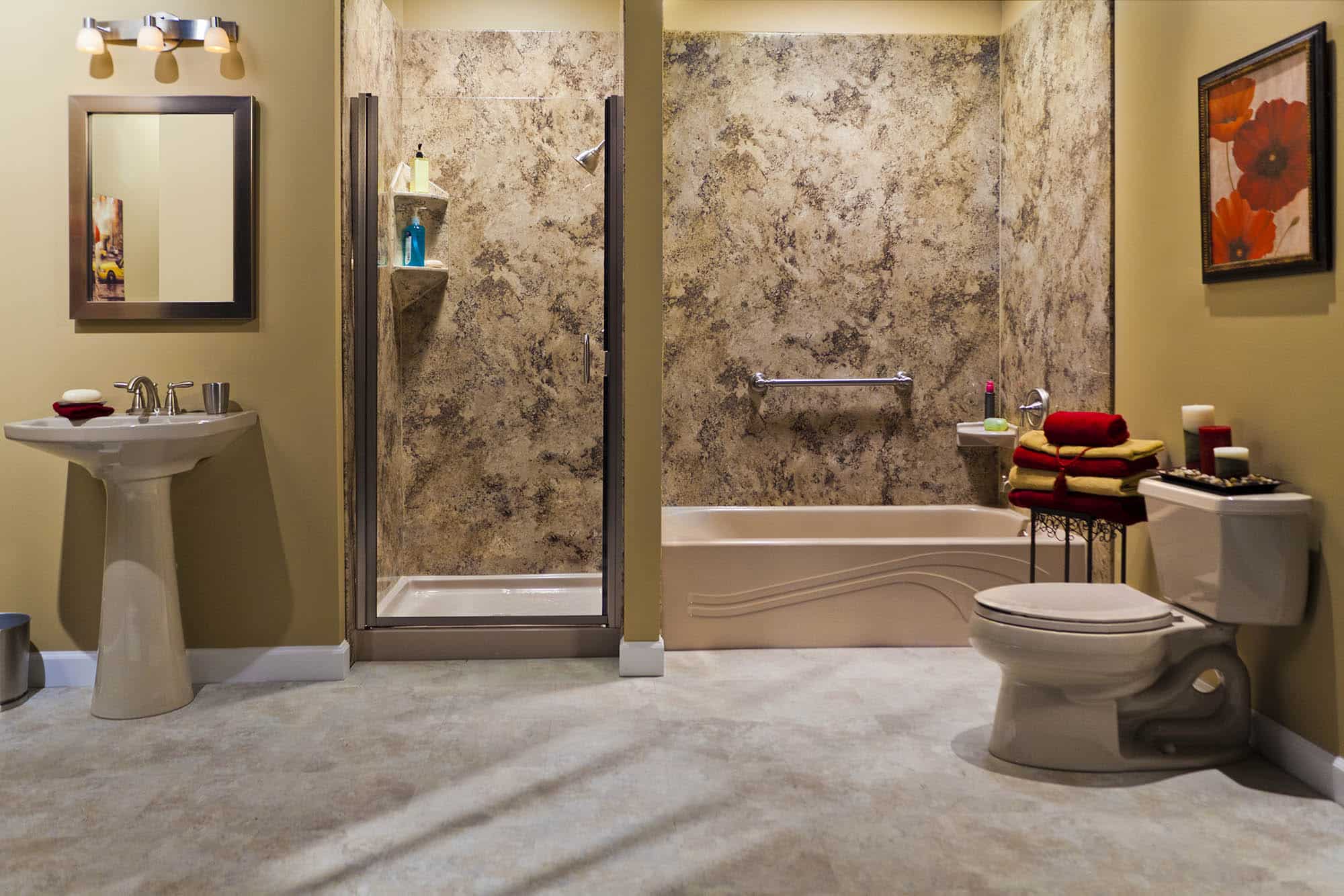 Dover PA Mobile Home Bathroom Remodel | H \u0026 M Mobile Home Remodelers, image size:2000x1334